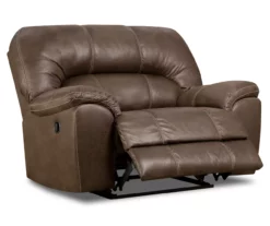 Stallion Brown Snuggle Up Recliner 11 Stallion Brown Snuggle Up Recliner -Storage supplies store 810168898 1