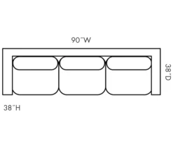 Pindall Brown Sofa -Storage supplies store 810324008 5