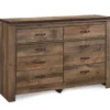 Trinell 6-Drawer Dresser