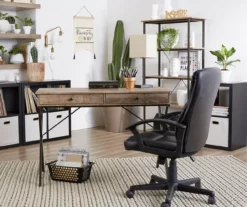 Real Living Rustic 2-Drawer Writing Desk 30 Real Living Rustic 2-Drawer Writing Desk -Storage supplies store 810343918 3