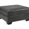 Fallston Slate Ottoman -Storage supplies store 810348751
