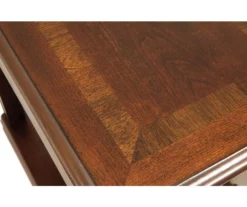 Breegin Brown End Table With Removable Tray -Storage supplies store 810363185 9