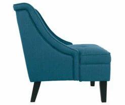 Clarinda Blue Accent Chair -Storage supplies store 810363290 4 1