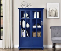 Ameriwood Glass Door 4-Shelf Bookcases -Storage supplies store 810369291