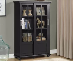 Ameriwood Glass Door 4-Shelf Bookcases -Storage supplies store 810369311