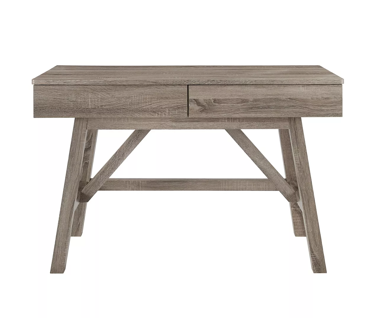 Margo Gray 2-Drawer Wood Desk 3 Margo Gray 2-Drawer Wood Desk