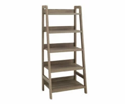 Margo Gray 5-Shelf Ladder Bookcase -Storage supplies store 810386286 A0 1