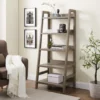 Margo Gray 5-Shelf Ladder Bookcase -Storage supplies store 810386286 B0