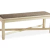 Bolanburg Off-White Cushioned Dining Bench -Storage supplies store 810389261 1