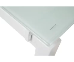 Baraga White L-Shaped Corner Desk -Storage supplies store 810389269 6