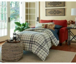 Absalom Natural Chenille Pouf -Storage supplies store 810389289 2