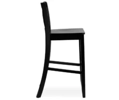 30" Carson Black X Back Barstool -Storage supplies store 810389459 3