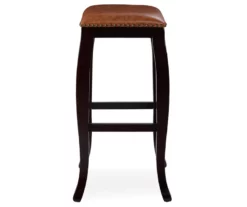 30" Square Top Caramel Pub Barstool -Storage supplies store 810389497 3 1