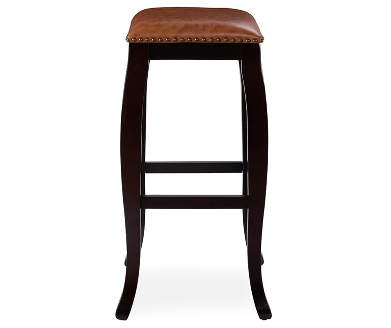 Square Top Caramel Bar/ Counter Stools 9 Square Top Caramel Bar/ Counter Stools - Image 7