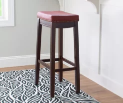 Brooke Saddle Style Bar/ Counter Stools 32 Brooke Saddle Style Bar/ Counter Stools -Storage supplies store 810389513 2 1