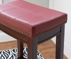 Brooke Saddle Style Bar/ Counter Stools 33 Brooke Saddle Style Bar/ Counter Stools -Storage supplies store 810389513 5 1