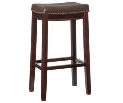 Brooke Saddle Style Bar/ Counter Stools 24 Brooke Saddle Style Bar/ Counter Stools -Storage supplies store 810389520 1 1 1