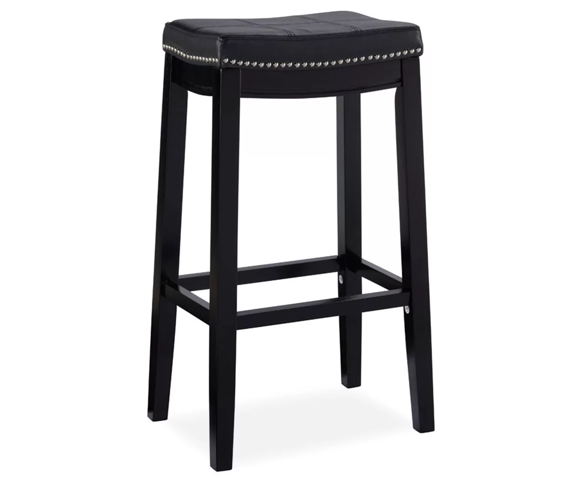 Brooke Saddle Style Bar/ Counter Stools 6 Brooke Saddle Style Bar/ Counter Stools - Image 4