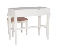 Martha Mirror Vanity Set With Stool -Storage supplies store 810389524 A0 4