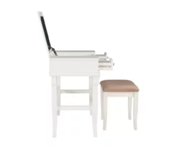 Martha Mirror Vanity Set With Stool -Storage supplies store 810389524 A0 7