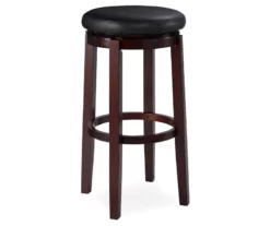 29" Clea Black Pub Barstool