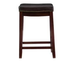 Brooke 24" Saddle Counter Stool -Storage supplies store 810389537 A0 2