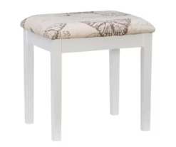 Butterfly Mirror Vanity Set With Stool -Storage supplies store 810389543 A0 5