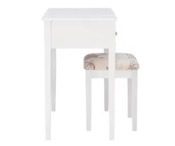 Butterfly Mirror Vanity Set With Stool -Storage supplies store 810389543 A2 2