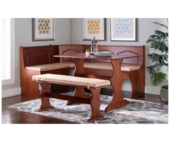 Beige Microfiber Cushion Set For Breakfast Nook 29 Beige Microfiber Cushion Set For Breakfast Nook -Storage supplies store 810389546 A8 10