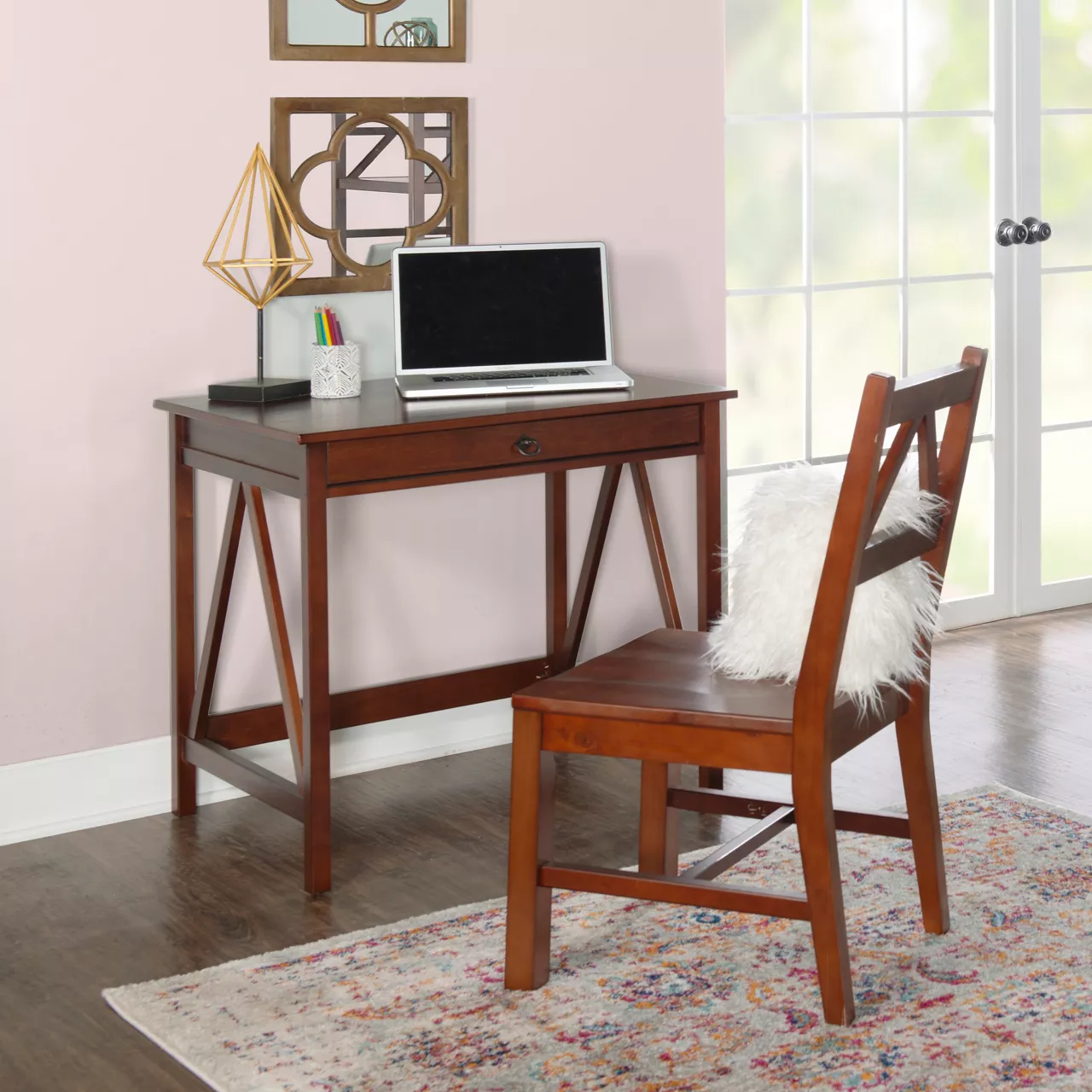 Rockford Antique Tobacco Dining Chair 4 Rockford Antique Tobacco Dining Chair - Image 2