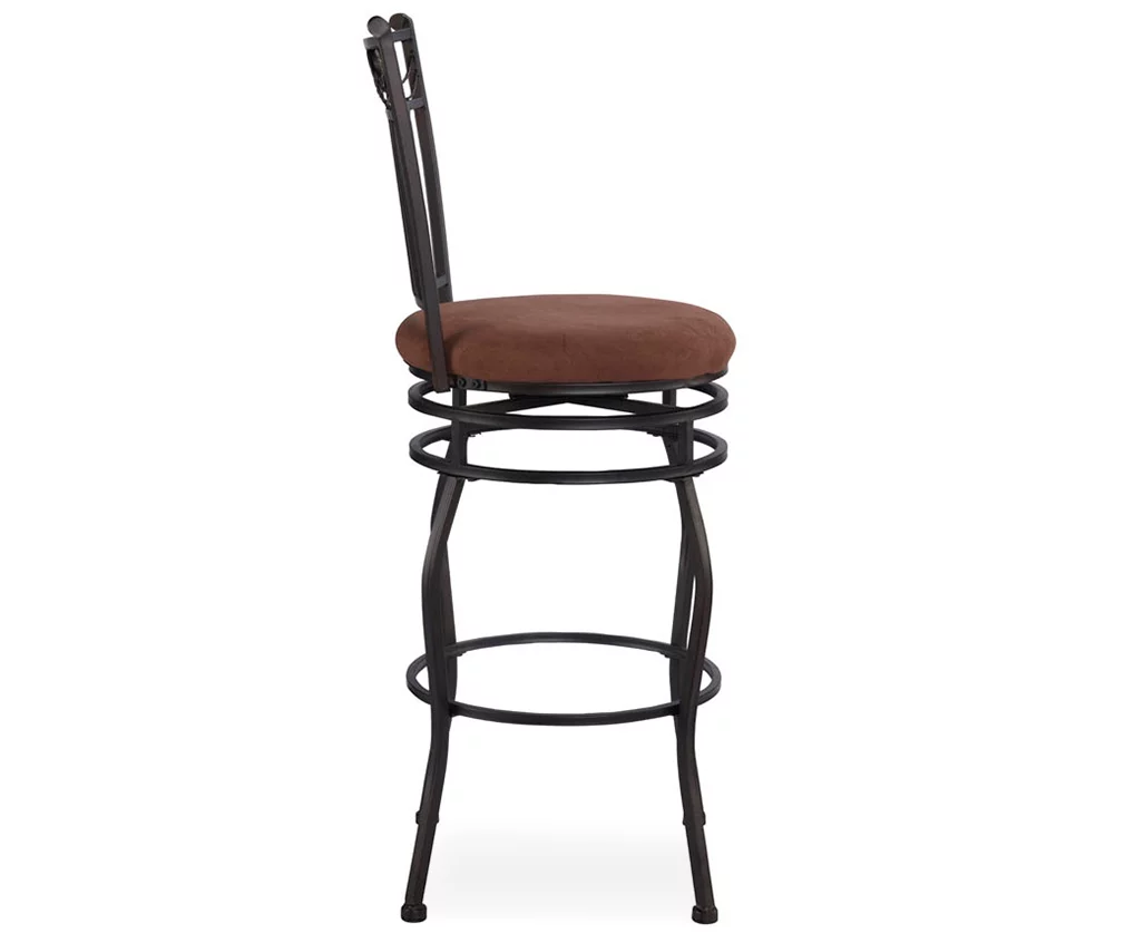 30" Slat Back Swivel Barstool 5 30" Slat Back Swivel Barstool - Image 3