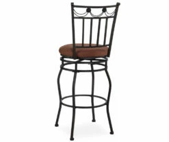 30" Slat Back Swivel Barstool 9 30" Slat Back Swivel Barstool -Storage supplies store 810389560 3