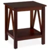 Rockford Antique Tobacco End Table -Storage supplies store 810389562 1