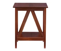 Rockford Antique Tobacco End Table -Storage supplies store 810389562 A0 3