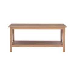 Rockford Rustic Gray Coffee Table -Storage supplies store 810389565 4