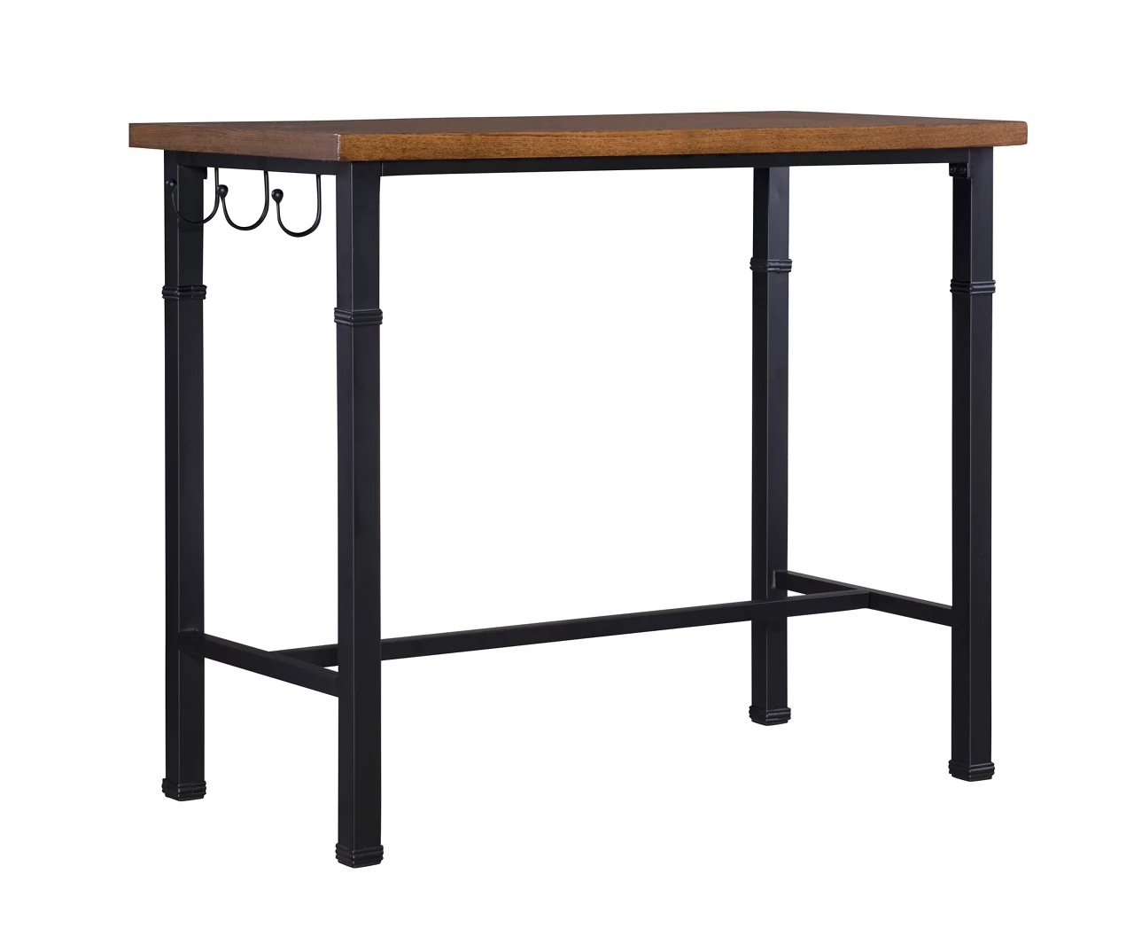 Luke Industrial 3-Piece Pub Table Set With Hooks 9 Luke Industrial 3-Piece Pub Table Set With Hooks - Image 7
