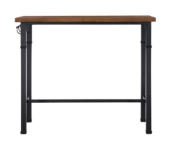 Luke Industrial 3-Piece Pub Table Set With Hooks 21 Luke Industrial 3-Piece Pub Table Set With Hooks -Storage supplies store 810389576 A0 6