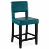 24" Blue Open Back Counter Stool 2 24" Blue Open Back Counter Stool -Storage supplies store 810389577 1