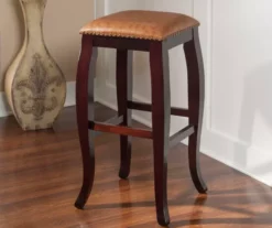 Square Top Caramel Bar/ Counter Stools 11 Square Top Caramel Bar/ Counter Stools -Storage supplies store 810389585 1 1