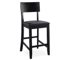 Contemporary Black Bar/ Counter Stools