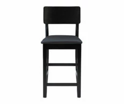 24" Black Contemporary Counter Stool 18 24" Black Contemporary Counter Stool -Storage supplies store 810389596 A0 2
