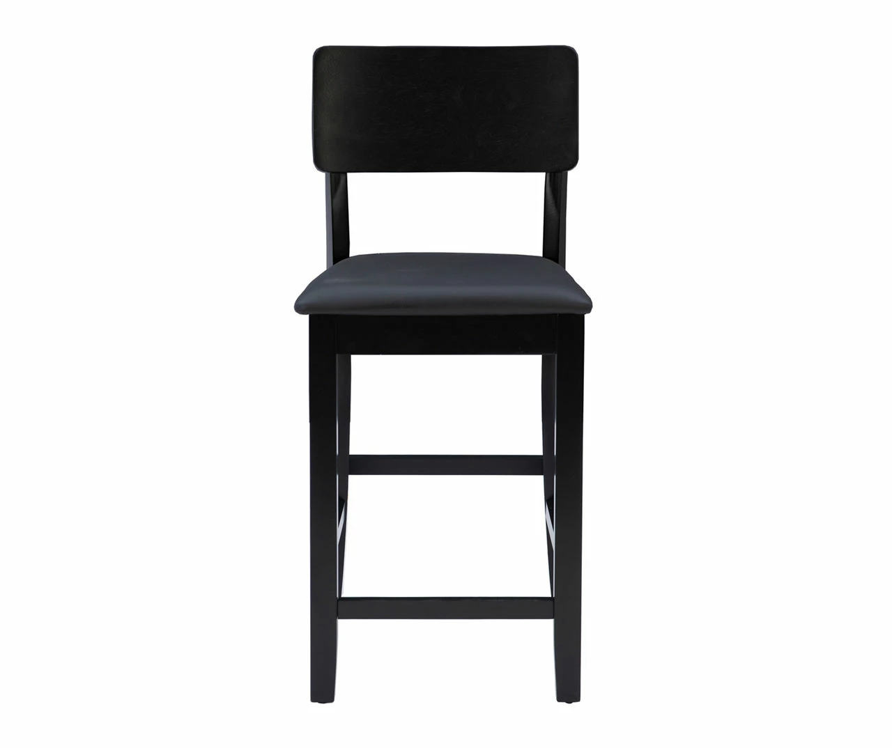 24" Black Contemporary Counter Stool 7 24" Black Contemporary Counter Stool - Image 5