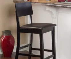 Contemporary Black Bar/ Counter Stools -Storage supplies store 810389597 4 1