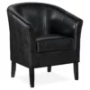 Spencer Faux Leather Club Armchair -Storage supplies store 810389640 1