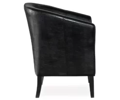 Spencer Faux Leather Club Armchair 26 Spencer Faux Leather Club Armchair -Storage supplies store 810389640 3 1
