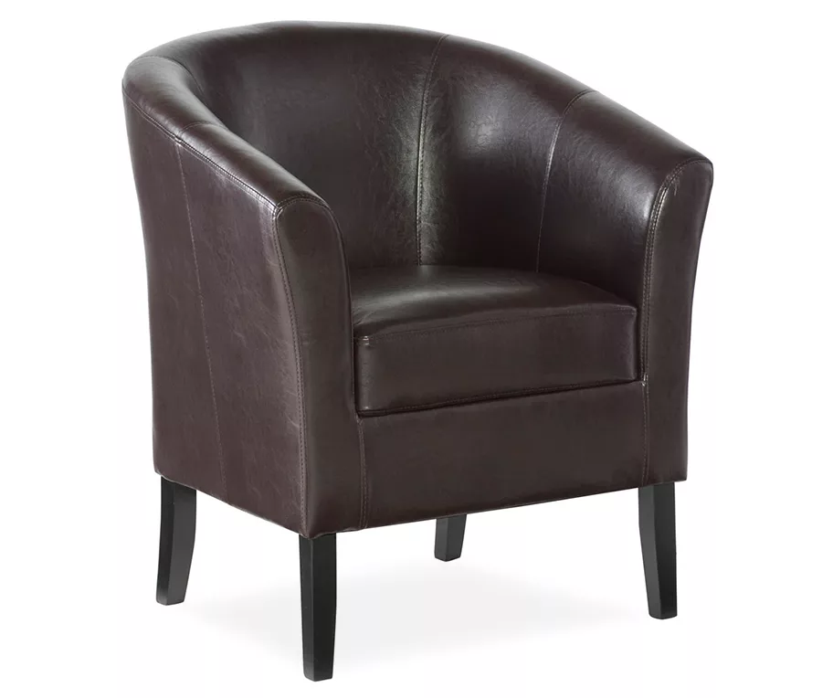 Spencer Faux Leather Club Armchair 14 Spencer Faux Leather Club Armchair - Image 12