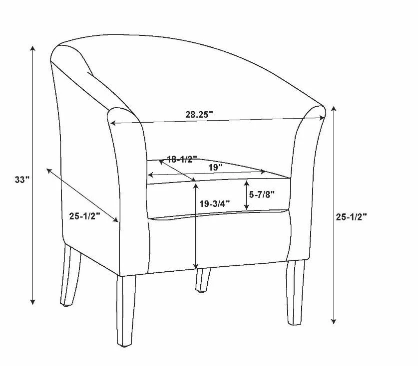 Spencer Faux Leather Club Armchair 20 Spencer Faux Leather Club Armchair - Image 18