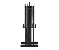 Davis White Faux Marble Tray Tables With Stand, 5-Piece Set -Storage supplies store 810389673 A0 4