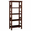 Rockford Antique Tobacco 4-Shelf Bookcase -Storage supplies store 810389675 1