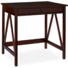 Rockford Antique Tobacco Small Writing Desk -Storage supplies store 810389679 1